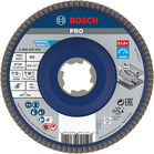 BOSCH Disc de șlefuire evantai, drept, Best for Metal cu X-LOCK