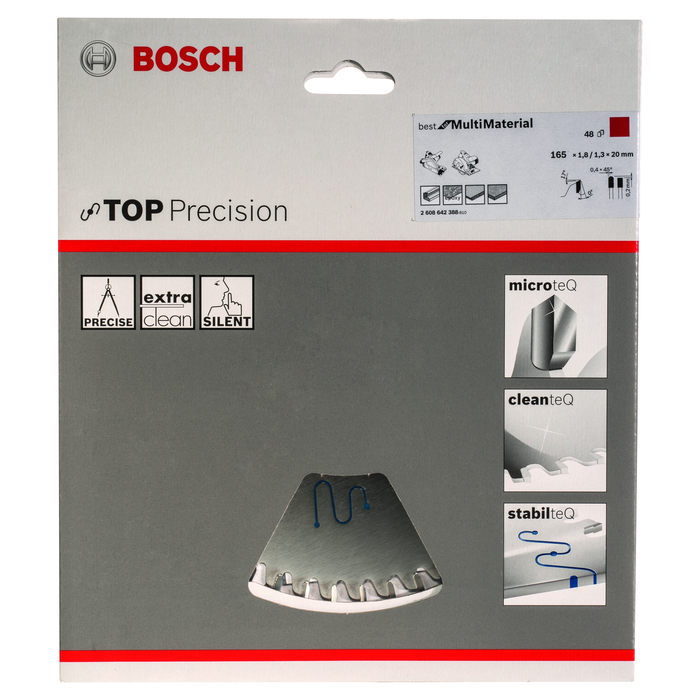 BOSCH Pânză de ferăstrău circular Top Precision Best for Multi Material