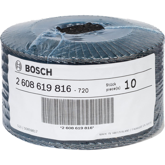 BOSCH Disc de șlefuire evantai X-LOCK X551, Expert for Metal