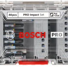 BOSCH Set de biți de înșurubare PRO Impact, 44 buc.
