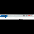 BOSCH Set de 5 pânze de fierăstrău vertical PRO Metal medium T121AFC 92 mm