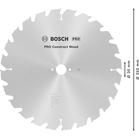 BOSCH Pânză de ferăstrău circular Construct Wood