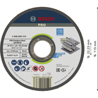 BOSCH Set 25 discuri de tăieri drepte, Expert for Inox