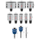 BOSCH Set de carote PRO Multi Material PC Plus, 11 bucăți