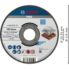BOSCH Set 25 discuri de tăieri drepte Standard for Stone