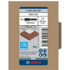 BOSCH Daltă plată PRO HEX-4C 28 mm, 35 x 520 mm