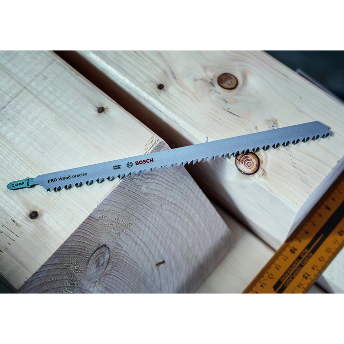 BOSCH Set de 2 pânze de fierăstrău vertical PRO Wood precise T1044DP, 250 mm