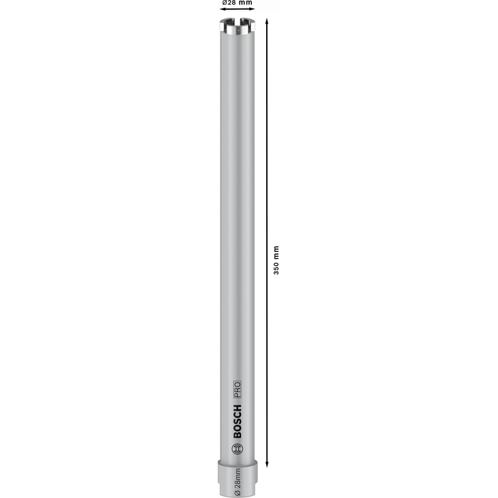 BOSCH Carotă diamantată pentru găurire uscată G 1/2"