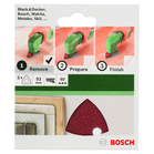BOSCH Foi abrazive 93 mm, R60, 6 gauri (5)