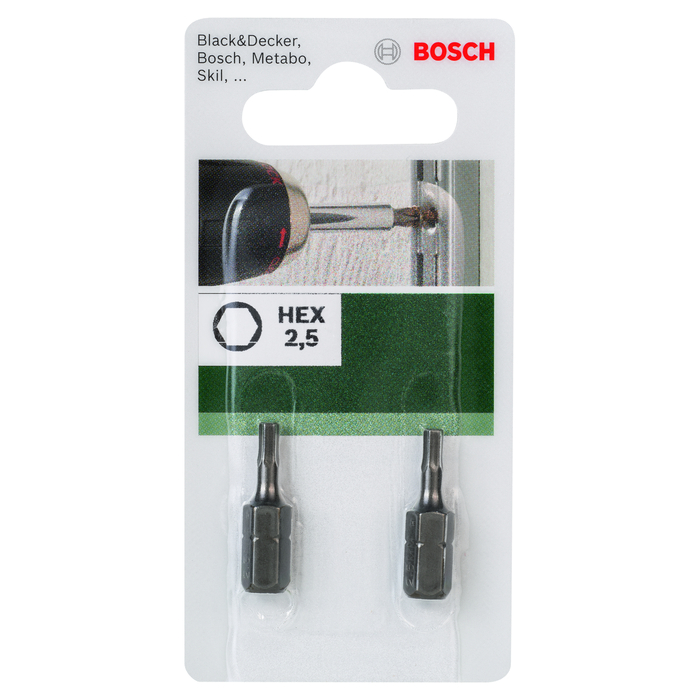 BOSCH Cap de şurubelniţă standard HEX