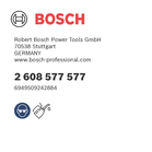 BOSCH Burghiu elicoidal PRO Metal HSS-G Impact, 6,8x69x109 mm