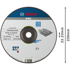 BOSCH Set 10 discuri de șlefuire, Expert for Inox