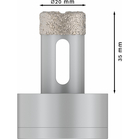 BOSCH Carotă diamantată Dry Speed, Best for Ceramic cu X-LOCK