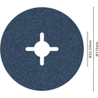 BOSCH Disc de șlefuire cu fibre R574, Best for Metal