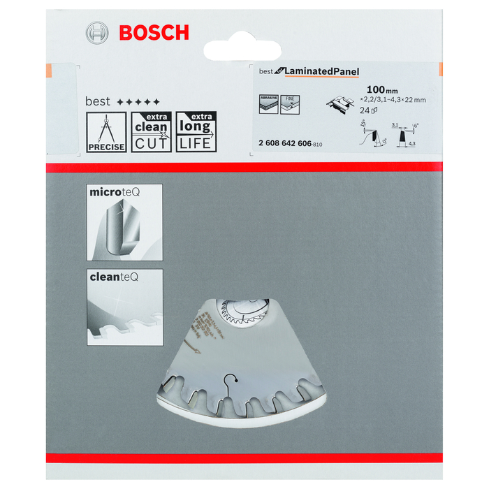 BOSCH Pânză incizoare conică Best for Laminated Panel