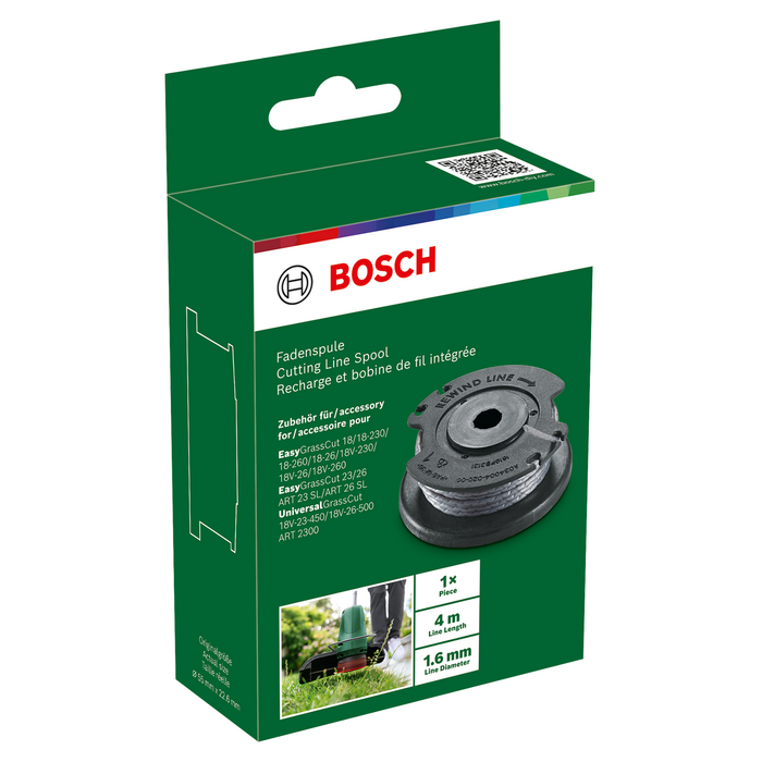 BOSCH Bobină de schimb cu fir, 4 m (1,6 mm)