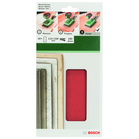 BOSCH Foi abrazive 115x230 mm, R180,(10)