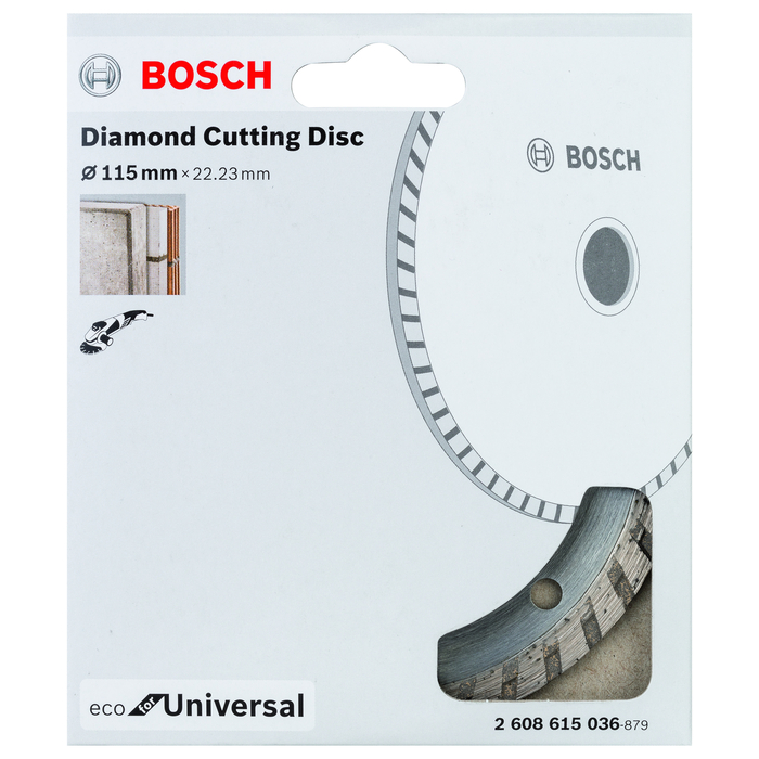 BOSCH Disc diamantat Eco for Universal Turbo