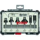 BOSCH Set 6 freze HM tija 1/4