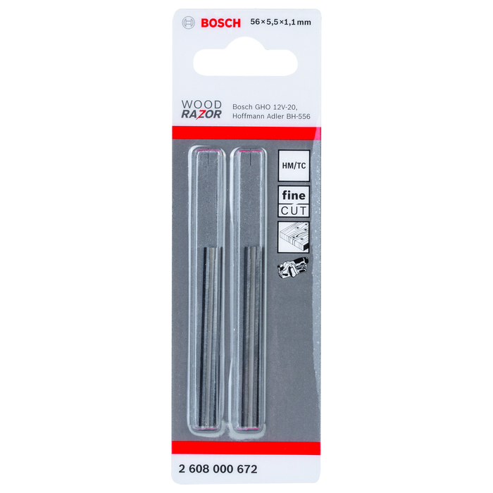 BOSCH Cuţite de rindea de 56 mm