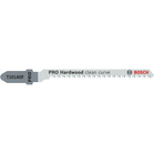 BOSCH Set de 2 pânze de fierăstrău vertical PRO Hardwood clean curve T101AOF 83 mm