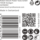 BOSCH FOAIE ABRAZIVA C470,80x133mm,P80