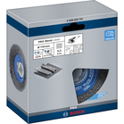 BOSCH Perie sârmă disc ondulată cu X-LOCK, Clean for Metal