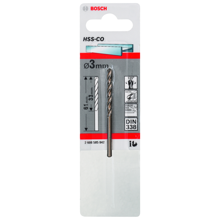BOSCH Burghiu HSS-Co