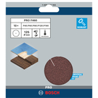 BOSCH Set foi abrazive F460, 10 buc.