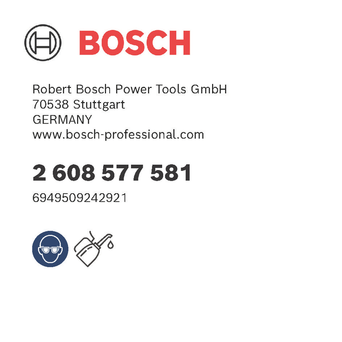 BOSCH Burghiu elicoidal PRO Metal HSS-G Impact, 8,5x75x117 mm