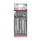 BOSCH Set 5 pânze pentru ferăstrău vertical Clean for Wood