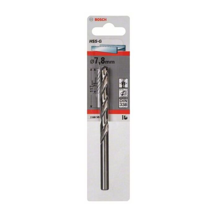 BOSCH Burghiu metal HSS-G