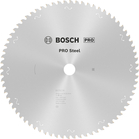 BOSCH Pânză de fierăstrău circular cu cablu PRO Steel, 305 x 2,2 x 25,4 mm, T72