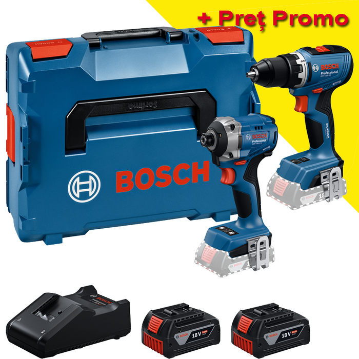 BOSCH Kit 2 scule 18V