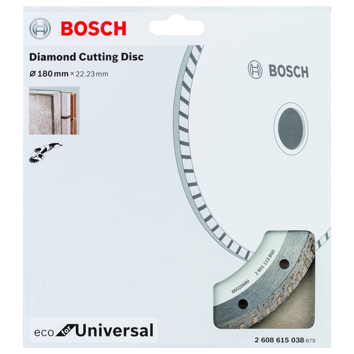 BOSCH Disc diamantat Eco for Universal Turbo