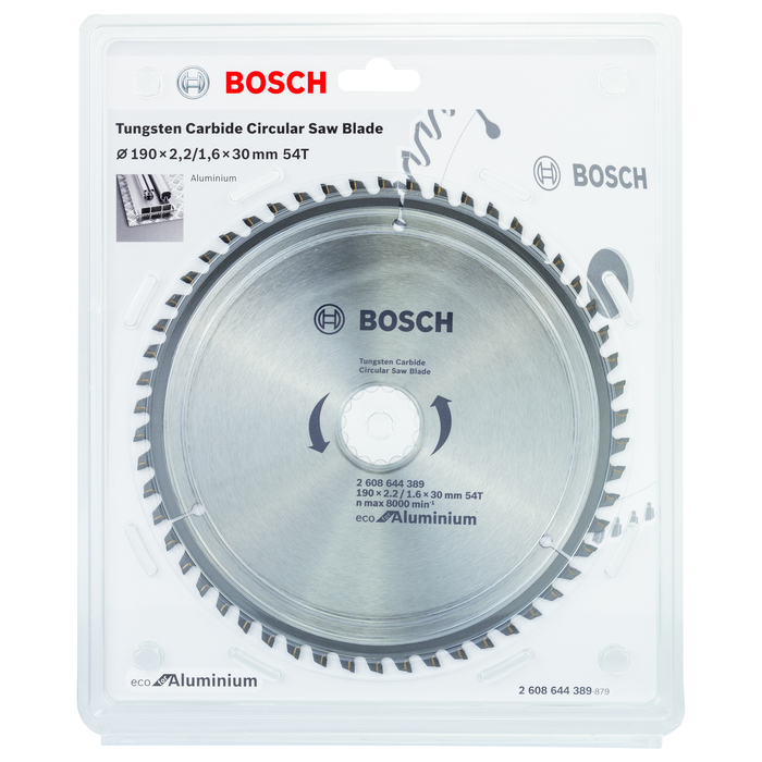 BOSCH Pânză de ferăstrău circular Eco for Aluminium