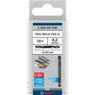 BOSCH Burghie HSS-G cu vârf dublu