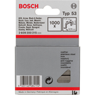 BOSCH Capse din sârmă fină tip 53, inoxidabil