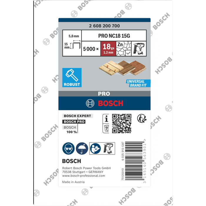 BOSCH Capse TK40 20G