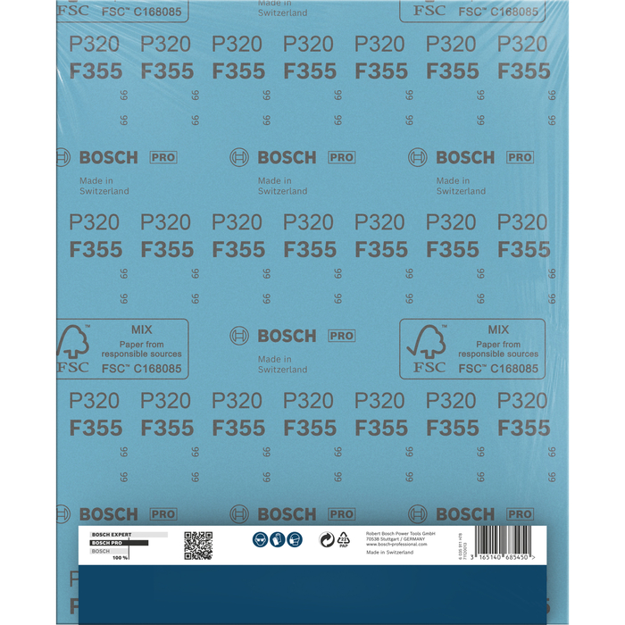 BOSCH Set 50 foi abrazive C355