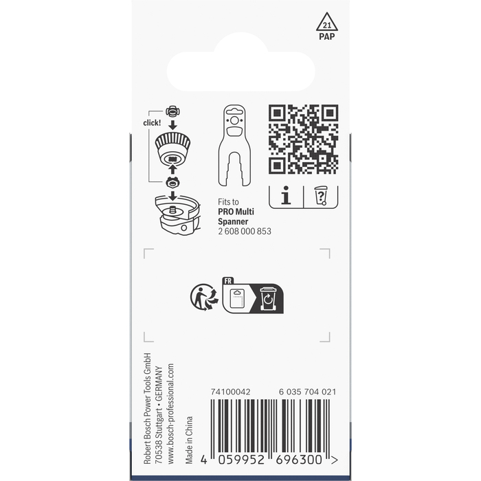 BOSCH Adaptor PRO X-Lock, M14
