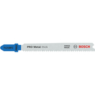BOSCH Set de 25 pânze de fierăstrău vertical PRO Metal thick T121BFC 92 mm
