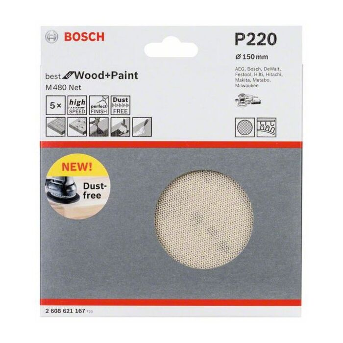 BOSCH Set 5 foi de șlefuit