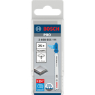 BOSCH Set de 25 pânze de fierăstrău vertical PRO Metal thick T121BFC 92 mm