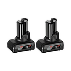 BOSCH 2x GBA 12V, 4.0Ah