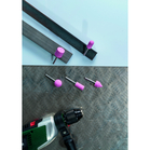 BOSCH Set de vârfuri de șlefuire(2; 15 mm); (1; 20 mm); (2; 25 mm)