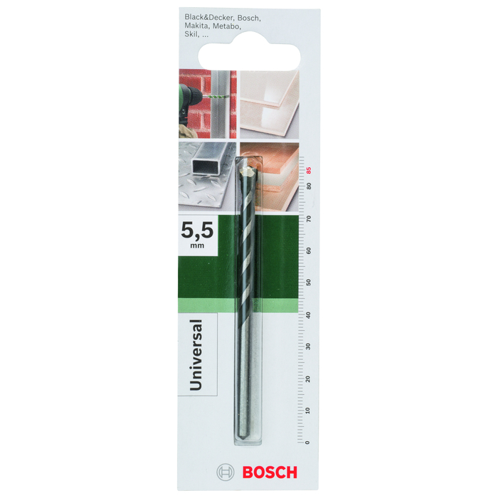 BOSCH Burghie multifuncţionaleD= 5,5 mm; L= 85 mm