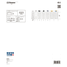 BOSCH Set de carote PRO Multi Material PC Plus, 8 bucăți