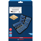 BOSCH Set de burghie plate EXPERT Self Cut Speed, 10/12/13/14/16/18/20/22/24/25/28/30/32, 13 buc.