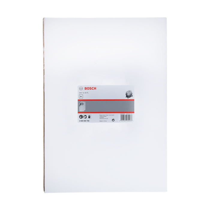 BOSCH Set 5 saci de filtrare din postav
